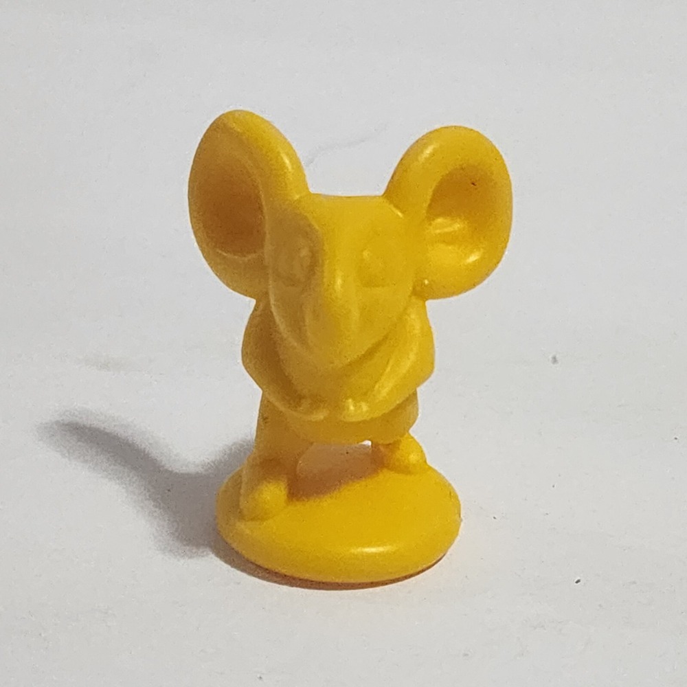Hasbro Mouse Trap Yellow Board Game Token Replacement Piece Part 1.5"